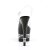 Pleaser Sandali ADORE-708LN Trasparente/Nero EU-37 / US-7