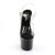 Pleaser Sandali ADORE-708LS Trasparente/Nero EU-35 / US-5