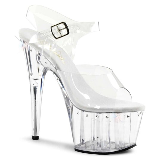 Pleaser Sandali ADORE-708LS Trasparente/Trasparente EU-35 / US-5