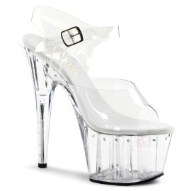 Pleaser Sandali ADORE-708LS Trasparente/Trasparente EU-35 / US-5