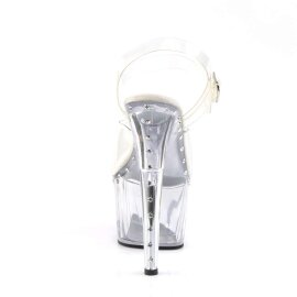 Pleaser Sandali ADORE-708LS Trasparente/Trasparente EU-35 / US-5
