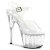 Pleaser Sandali ADORE-708LS Trasparente/Trasparente EU-35 / US-5