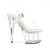 Pleaser Sandali ADORE-708LS Trasparente/Trasparente EU-35 / US-5
