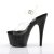 Pleaser Sandali ADORE-708MG Trasparente/Nero EU-35 / US-5