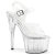 Pleaser Sandali ADORE-708MMG Trasparente/Trasparente EU-39 / US-9
