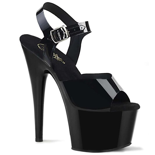 Pleaser Sandali ADORE-708N TPU Nero (Effetto Gelatina)/Nero EU-35 / US-5
