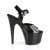 Pleaser Sandali ADORE-708N TPU Nero (Effetto Gelatina)/Nero EU-38 / US-8