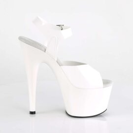 Pleaser Sandali ADORE-708N TPU Bianco (Effetto Gelatina)/Bianco EU-37 / US-7