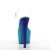 Pleaser Sandali ADORE-708OMBRE Trasparente/Blu Ombre EU-36 / US-6