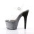 Pleaser Sandali ADORE-708OMBRE Trasparente/Argento-Nero Ombre EU-38 / US-8