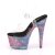 Pleaser Sandali ADORE-708REFL Trasparente/Blu-Viola Riflettente EU-37 / US-7