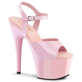 Pleaser ADORE-709 Sandali con Plateau Vernice Rosa EU-40...