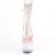 Pleaser STARDUST-1018C-2RS Stivaletti con Plateau Trasparente Rosa EU-35 / US-5
