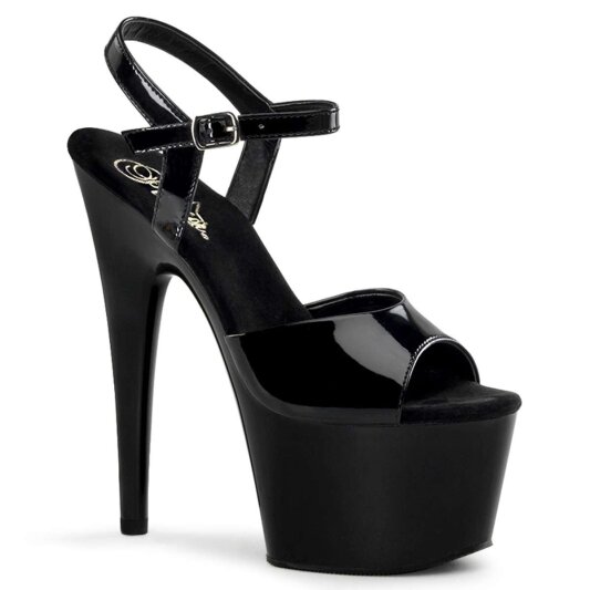 Pleaser Sandali ADORE-709 Vernice Nero/Nero EU-35 / US-5