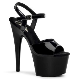 Pleaser Sandali ADORE-709 Vernice Nero/Nero EU-35 / US-5