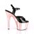 Pleaser Sandali ADORE-709 Vernice Nero/Dorato Rosa Cromato EU-35 / US-5