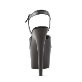 Pleaser Sandali ADORE-709 Similpelle Nero/Nero Opaco EU-35 / US-5