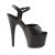 Pleaser Sandali ADORE-709 Similpelle Nero/Nero Opaco EU-35 / US-5