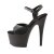 Pleaser Sandali ADORE-709 Similpelle Nero/Nero Opaco EU-37 / US-7