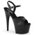 Pleaser Sandali ADORE-709 Similpelle Nero/Nero Opaco EU-38 / US-8