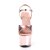 Pleaser Sandali ADORE-709 Dorato Rosa Metal./Dorato Rosa Cromato EU-35 / US-5