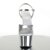 Pleaser Sandali ADORE-709 Ecopelle Argento Metal./Argento Cromato EU-35 / US-5