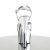 Pleaser Sandali ADORE-709 Ecopelle Argento Metal./Argento Cromato EU-35 / US-5