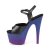Pleaser Sandali ADORE-709BP Similpelle Nero/Ombre Blu-Viola EU-35 / US-5