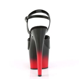 Pleaser Sandali ADORE-709BR-H Vernice Nero/Nero-Rosso EU-35 / US-5