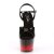 Pleaser Sandali ADORE-709BR-H Vernice Nero/Nero-Rosso EU-35 / US-5
