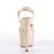 Pleaser Sandali ADORE-709FS Finto Camoscio Beige/Finto Camoscio Beige EU-35 / US-5