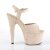 Pleaser Sandali ADORE-709FS Finto Camoscio Beige/Finto Camoscio Beige EU-35 / US-5