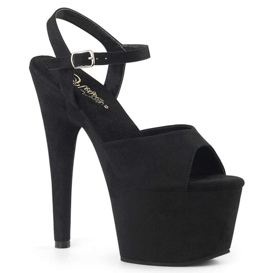 Pleaser Sandali ADORE-709FS Finto Camoscio Nero/Finto Camoscio Nero EU-35 / US-5