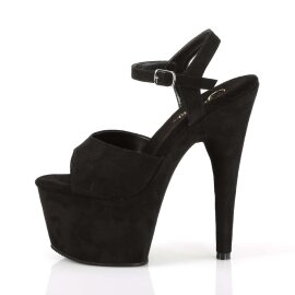 Pleaser Sandali ADORE-709FS Finto Camoscio Nero/Finto Camoscio Nero EU-35 / US-5
