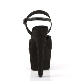 Pleaser Sandali ADORE-709FS Finto Camoscio Nero/Finto Camoscio Nero EU-35 / US-5