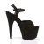 Pleaser Sandali ADORE-709FS Finto Camoscio Nero/Finto Camoscio Nero EU-35 / US-5