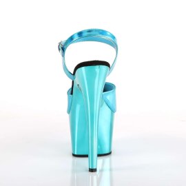 Pleaser Sandali ADORE-709HGCH Turchese Ologramma/Turchese Cromato EU-39 / US-9