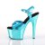 Pleaser Sandali ADORE-709HGCH Turchese Ologramma/Turchese Cromato EU-39 / US-9