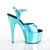 Pleaser Sandali ADORE-709HGCH Turchese Ologramma/Turchese Cromato EU-39 / US-9
