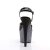 Pleaser Sandali ADORE-709OMBRE Vernice Nero/Argento-Nero Ombre EU-42 / US-12