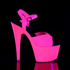 Pleaser Sandali ADORE-709UV Vernice Rosa Acceso Neon/Rosa Acceso Neon EU-41 / US-11