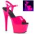 Pleaser Sandali ADORE-709UV Vernice Rosa Acceso Neon/Rosa Acceso Neon EU-41 / US-11