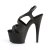 Pleaser Sandali ADORE-730 Similpelle Nero/Nero Opaco EU-35 / US-5
