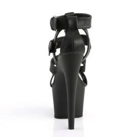 Pleaser Sandali ADORE-758 Similpelle Nero/Nero Opaco EU-35 / US-5