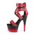 Pleaser Sandali ADORE-766 Vernice Rosso/Nero-Rosso EU-35 / US-5