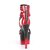 Pleaser Sandali ADORE-766 Vernice Rosso/Nero-Rosso EU-35 / US-5