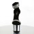 Pleaser Sandali ADORE-769RS Nero/Argento Cromato EU-37 / US-7
