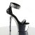 Pleaser Sandali ADORE-769RS Nero/Argento Cromato EU-37 / US-7
