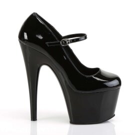 Pleaser Sandali ADORE-787 Vernice Nero/Nero EU-35 / US-5