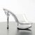 Pleaser Mules ALLURE-601 Trapsarente/Trasparente EU-42 / US-12